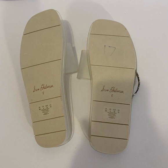 Sam Edelman Luciana Opaque Snake Thong Slides - Picture 7 of 8